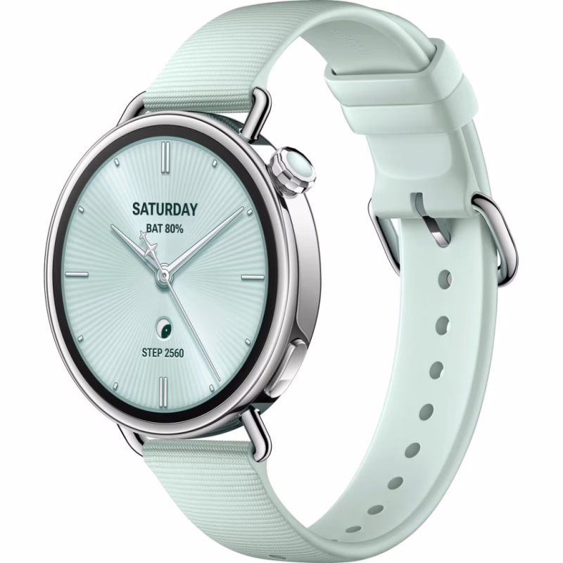 Смарт-часы Xiaomi Watch S4 41mm Fluororubber Strap Мятно-зелений BHR080CGL (1166773)