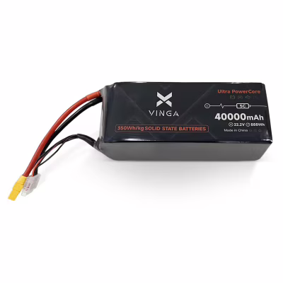 Акумуляторний блок RacePow 350Wh/kg 40Ah 6S 22.2V 5C XT90S (350WHKG-40Ah-6S-5C)