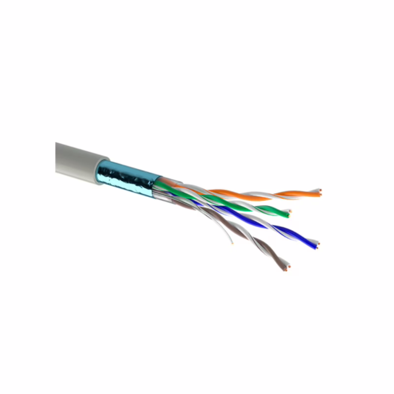 Кабель мережевий OK-Net FTP 305м cat.5e (F/UTP-cat.5E) (КПВЭ-ВП (200) 4*2*0,51)