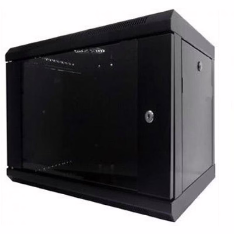 Шкаф настенный Hypernet 9U 19" 600x350 (WMNC-35-9U-FLAT-BLACK)