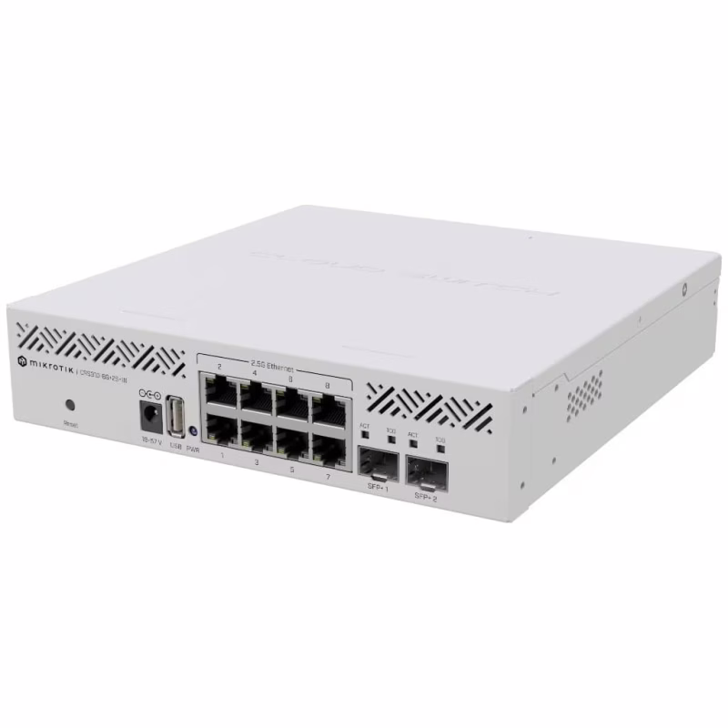 Коммутатор сетевой Mikrotik CRS310-8G+2S+IN