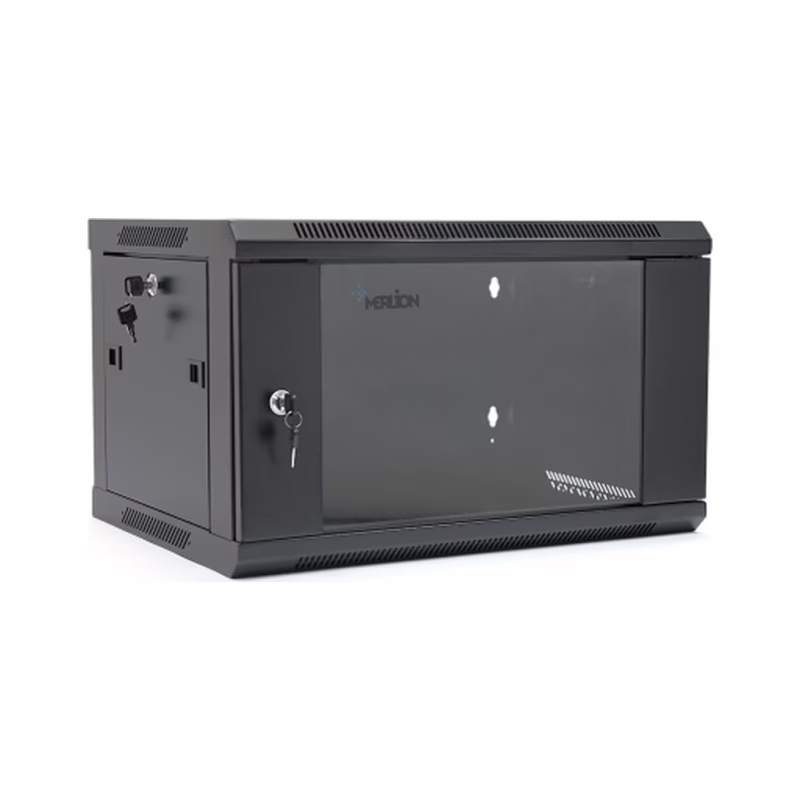 Шкаф настенный Merlion 4U 19" 600*350*279 (Ш*Г*В)мм, black (MI3-6304 / 36526)
