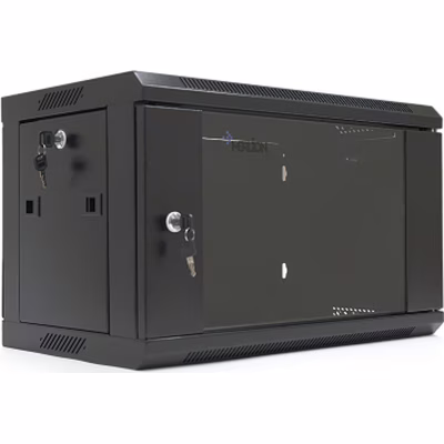 Шафа настінна Merlion 6U 19" 600*350*367 (Ш*Г*В)мм, black (MI3-6306 / 36527)