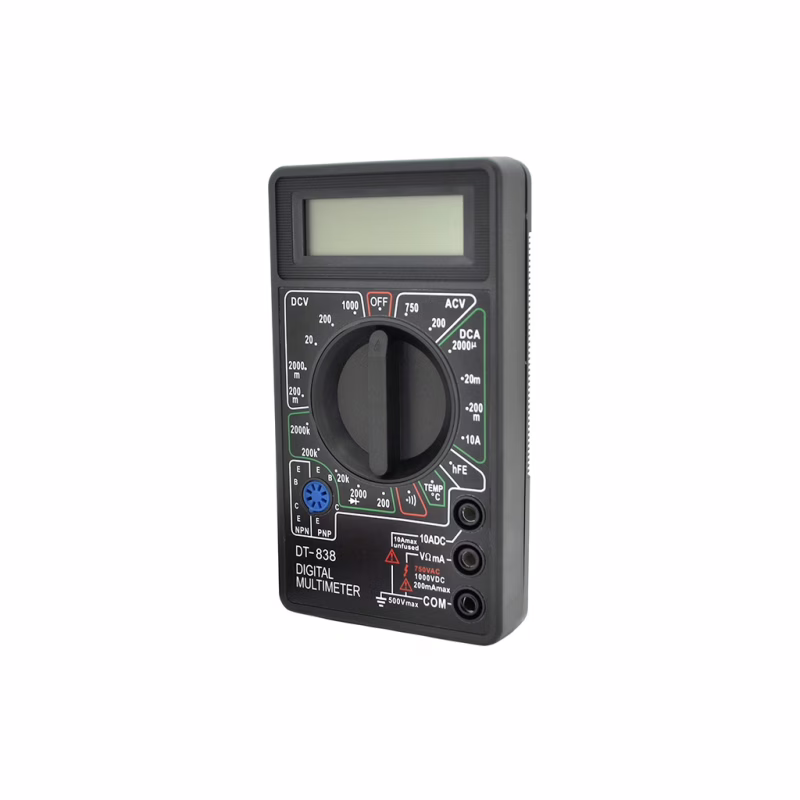 Цифровий мультиметр Voltronic DT-838, V, A, R , T, Q60 (DT-838)