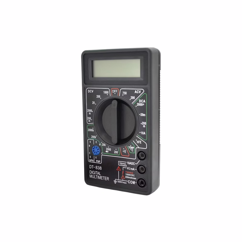 Цифровой мультиметр Voltronic DT-838, V, A, R , T, Q60 (DT-838)