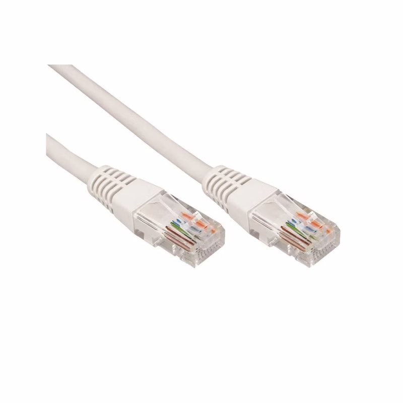 Патч-корд 0.25м, UTP, cat.5e, CU, 24AWG, gray Kingda (KD-PAUT3025GY)