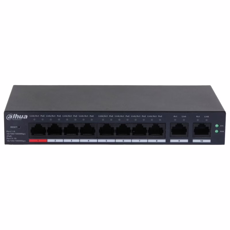 Комутатор мережевий Dahua DH-CS4010-8GT-110