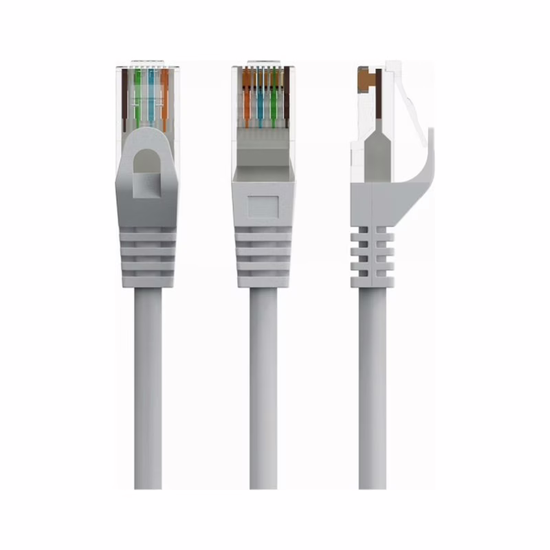 Патч-корд 5м UTP cat 6 CU gray Cablexpert (PP6U-CU-5M)