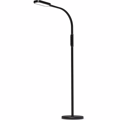 Торшер Videx LED торшер напольный чёрный 14W 3000-5500K 220V (VL-TF07B)