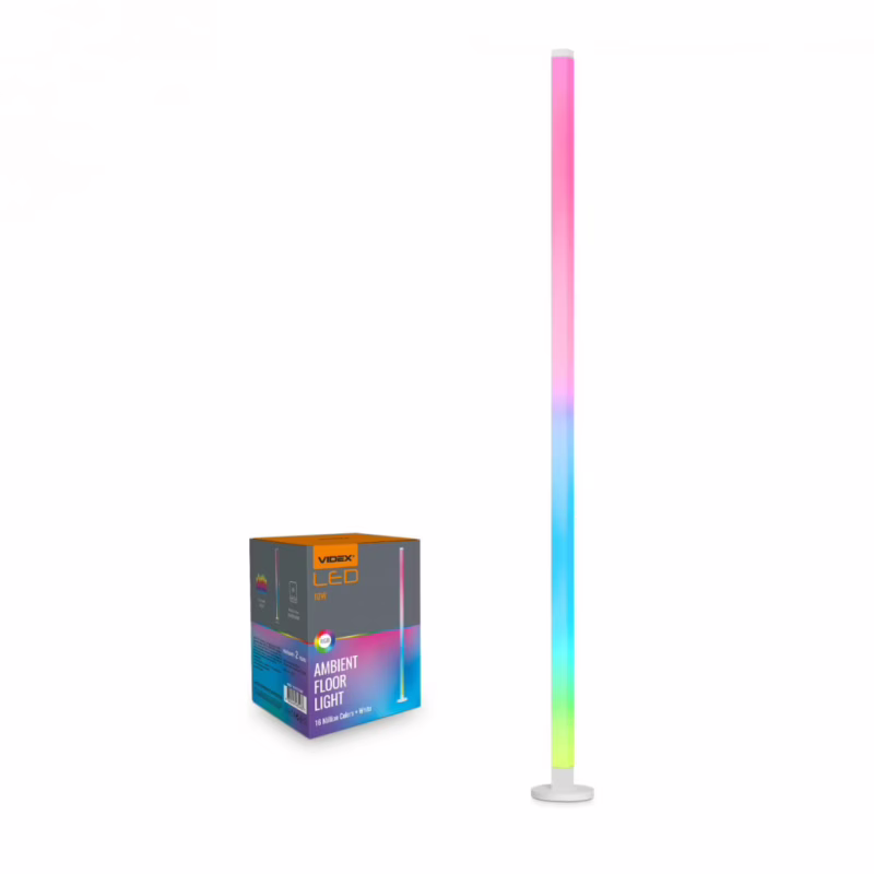 Торшер Videx напольная RGB 10W (VL-TF20-RGB)