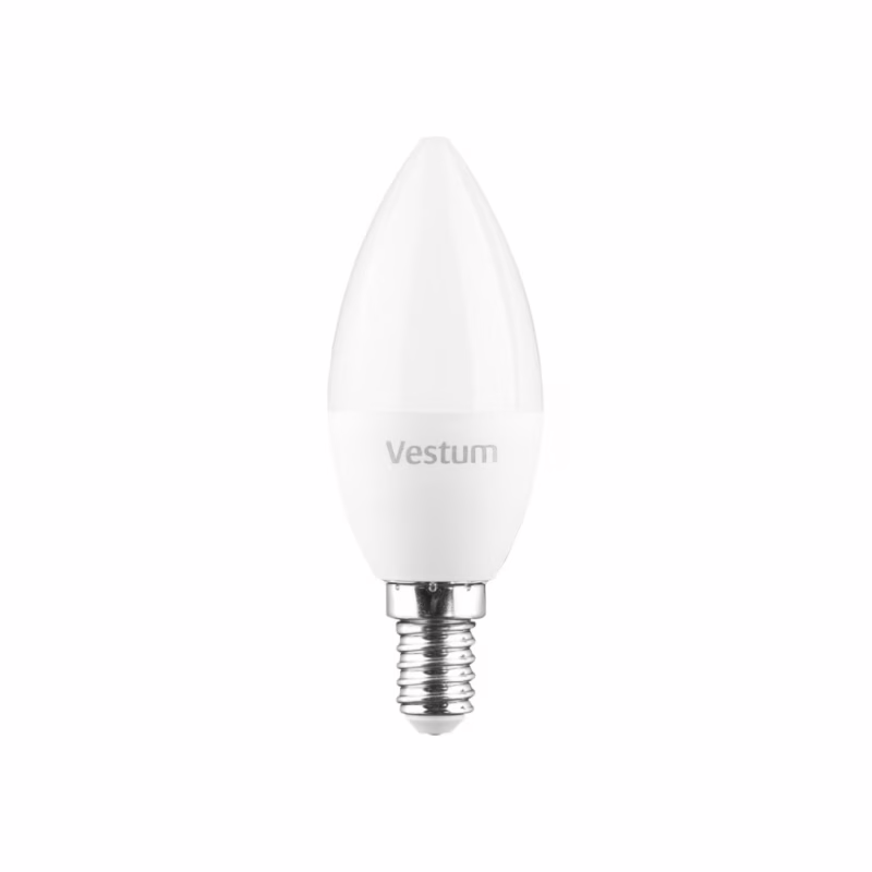 Лампочка Vestum C37 8W 4100K 220V E14 (1-VS-1311)