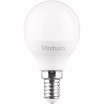Лампочка Vestum G45 4W 3000K 220V E14 (1-VS-1208)