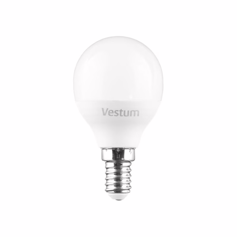Лампочка Vestum G45 6W 4100K 220V E14 (1-VS-1203)