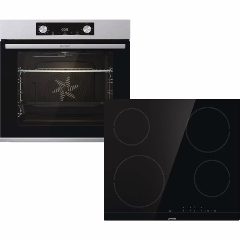 Комплект встраиваемой техники Gorenje BO6737E02X + ECT41SC (SET_BO6737E02X_ECT41SC)