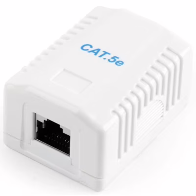 Комп'ютерна розетка Cablexpert RJ45x1 FTP, cat.5e (NCAC-1F5E-01)