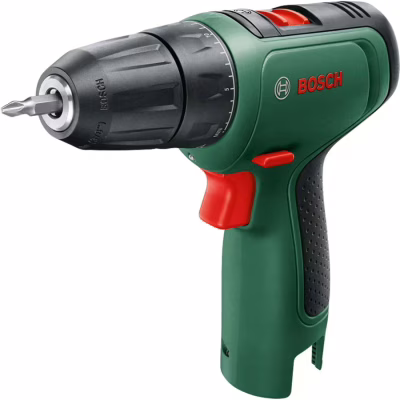 Шуруповерт Bosch EasyDrill 1200, 12В, 2х1.5Ач, ЗП, набір свердл і біт, кейс (0.603.9D3.007)