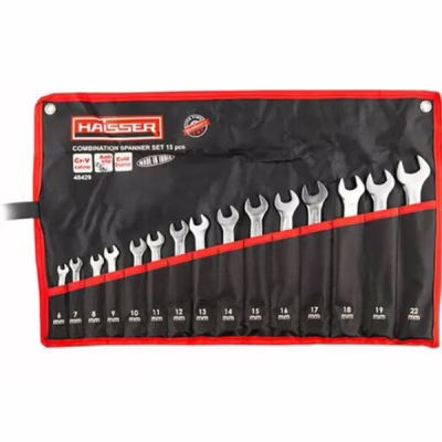 Ключ HAISSER 15 шт. CRV Cold Stamped 48429 (97387)