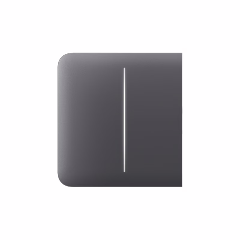 Накладна панель Ajax SideButton б/2-gang graphite