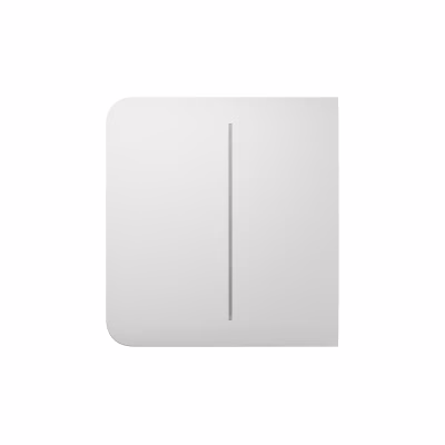 Накладна панель Ajax SideButton б/2-gang біла