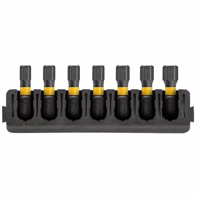 Набір біт DeWALT в касеті Tough Case, FlexTorq, L=25 мм, H3, H4-3 шт, H5-2 шт, H6 (DT70806)