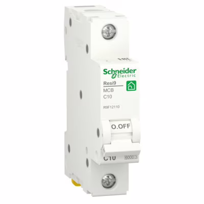 Автоматичний вимикач Schneider Electric RESI9 6kA 1P 10A C (R9F12110)