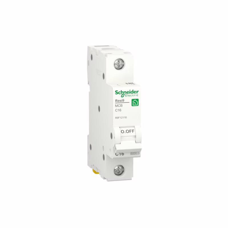Автоматичний вимикач Schneider Electric RESI9 6kA 1P 16A C (R9F12116)