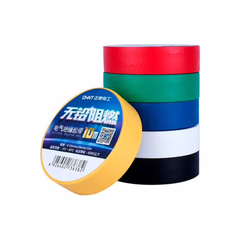 Изоляционная лента CHINT 0.8мм*25мм*5м, Black, высоковольтная самовулканизирующаяся до 10кВ (NET2-11050-0,8мм*25мм*5м)