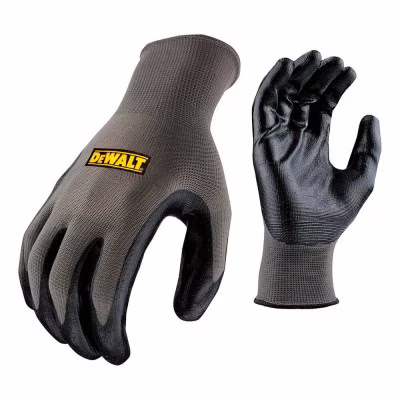 Захисні рукавиці DeWALT розм. L/9, нейлонові з покриттям нітрилом (DPG66L)