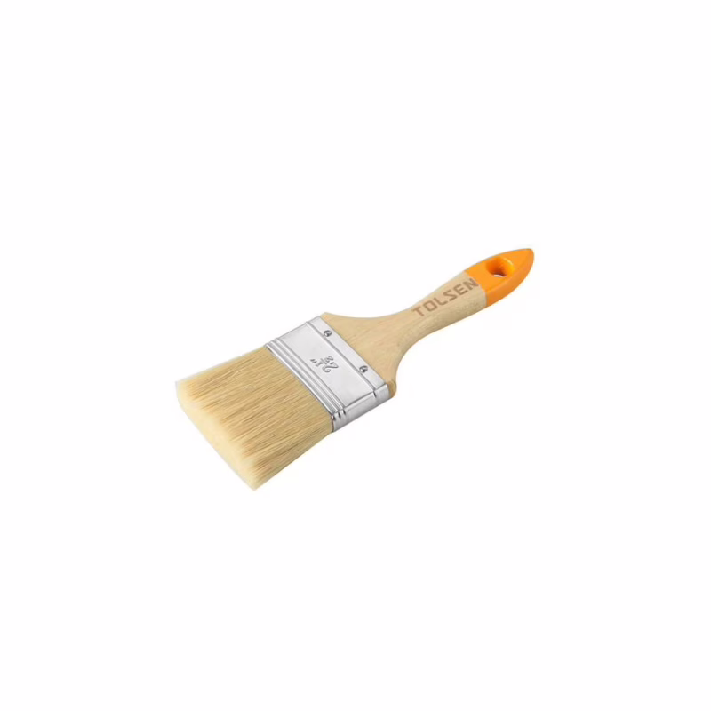 Пензель малярний Tolsen 25х44х12 мм деревяна ручка (40121)