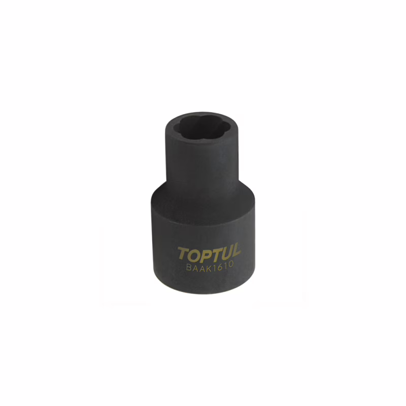 Торцева головка Toptul для пошкоджених гайок 1/2″ 16мм (BAAK1616)