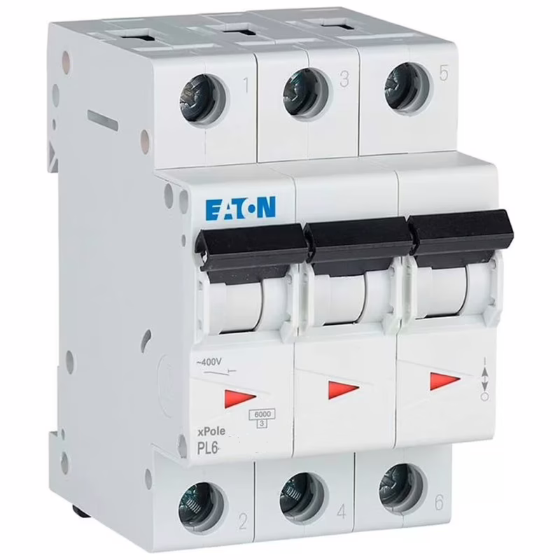 Автоматичний вимикач Eaton 3-п. М3 С 63А PL6 6кА