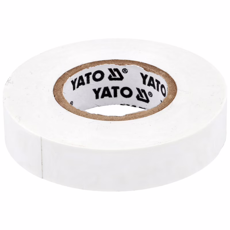 Изоляционная лента Yato 15 ММ X 20 М X 0,13 ММ, біла (YT-81596)