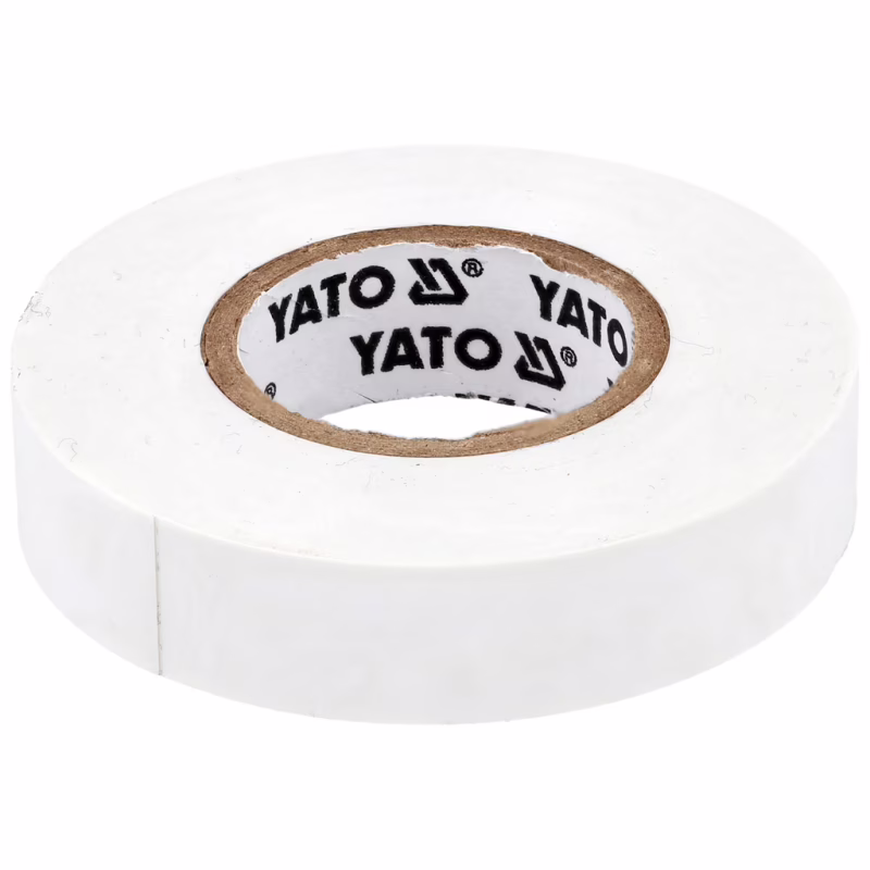 Ізоляційна стрічка Yato 15 ММ X 20 М X 0,13 ММ, біла (YT-81596)