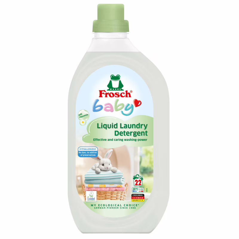 Гель для стирки Frosch Baby для детского белья 1.5 л (4009175924087/4009175940391)