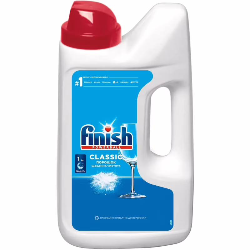 Порошок для мытья посуды в посудомойке Finish 1 кг (5900627003116)