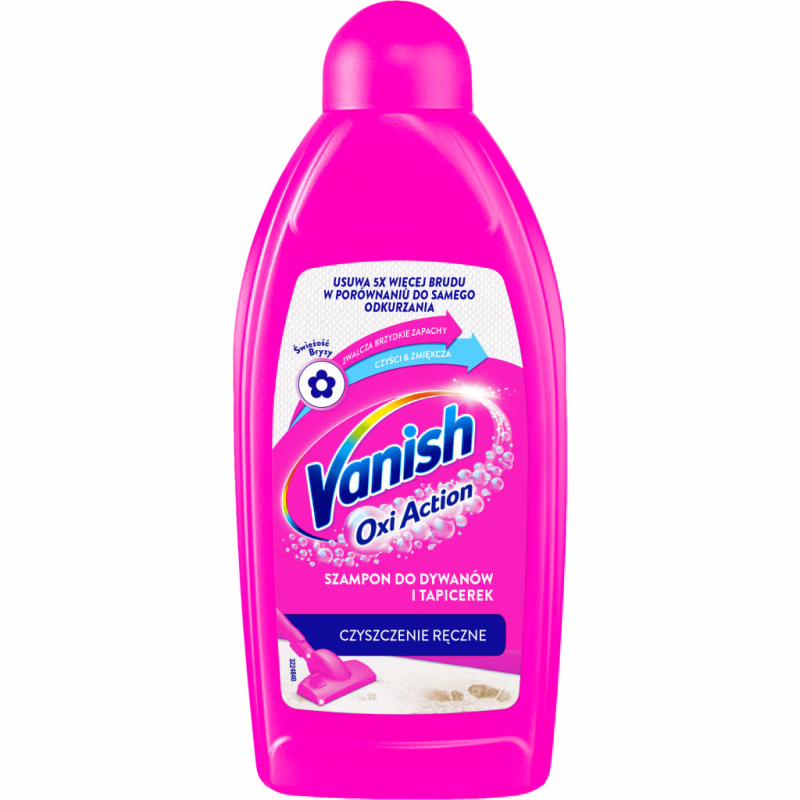 Средство для чистки ковров Vanish Для моющих пылесосов 500 мл (5900627012910)