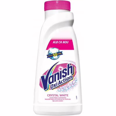 Засіб для видалення плям Vanish Oxi Action Кришталева білизна 500 мл (5949031308998/4820232971048)