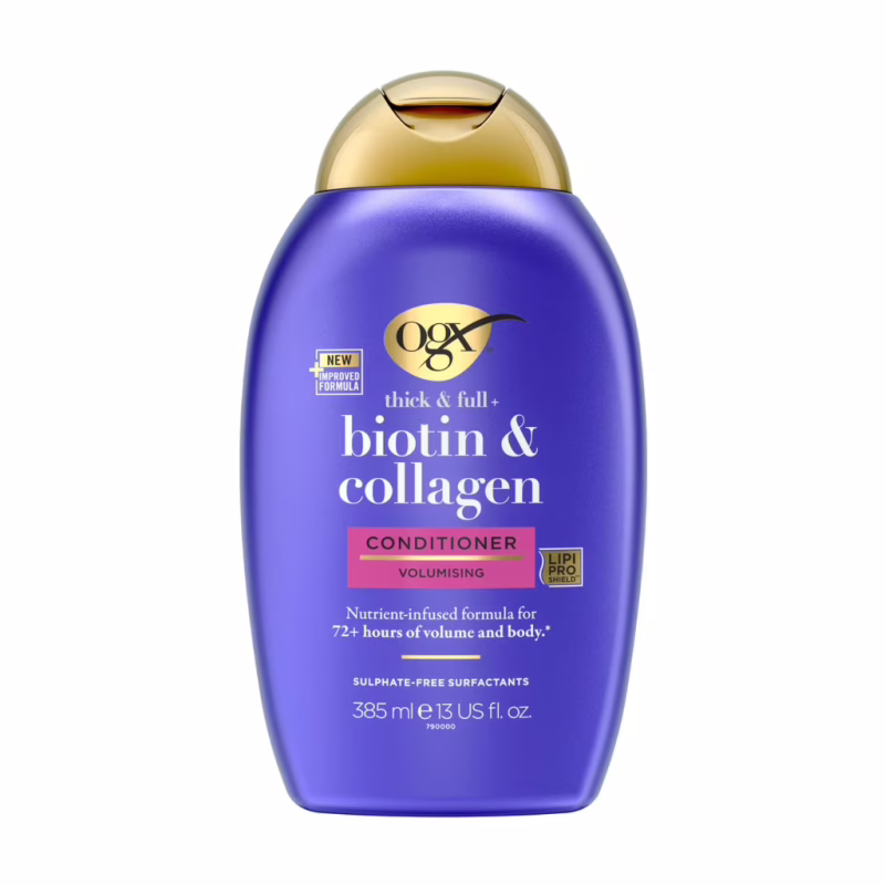 Кондиционер для волос OGX Biotin & Collagen для лишенных объема, тонких волос 385 мл (0022796976710)