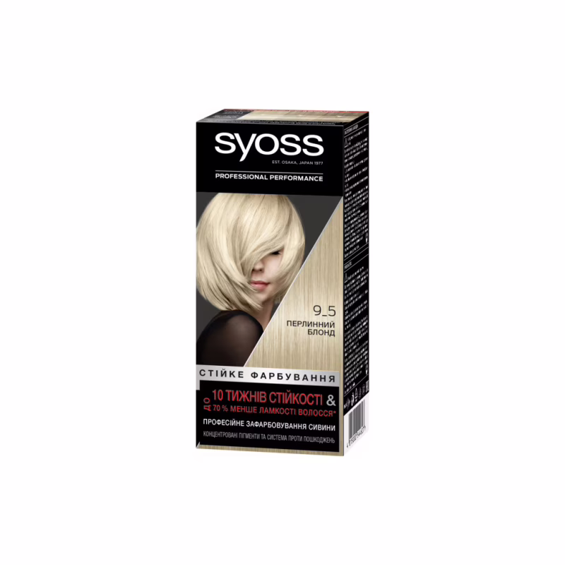Краска для волос Syoss 9-5 Жемчужный блонд 115 мл (9000100633048)
