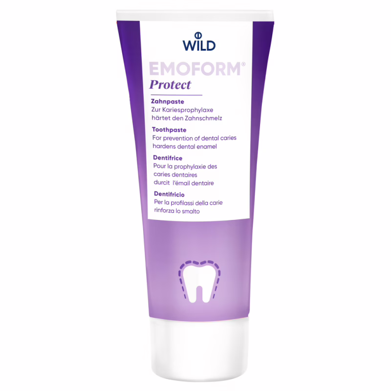 Зубна паста Dr. Wild Emoform Protect Захист від карієсу 75 мл (7611841701792)
