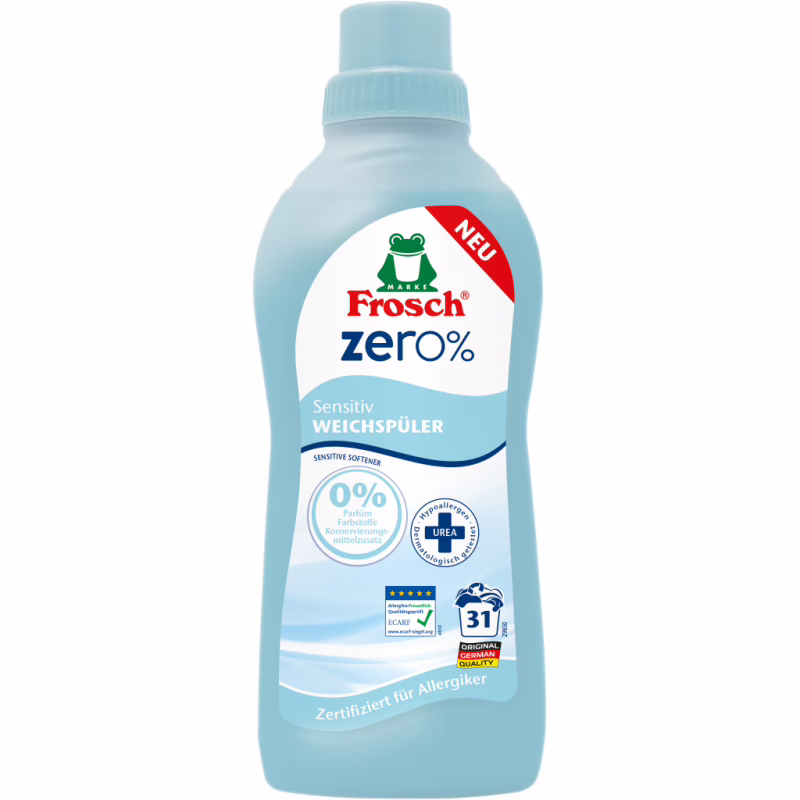 Кондиционер для белья Frosch Zero Sensitiv 750 мл (4009175947697)