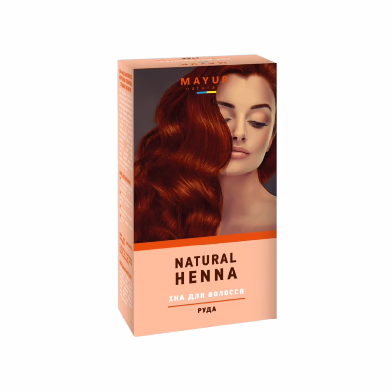 Хна Mayur натуральна Руда 25 г (4820230950267)