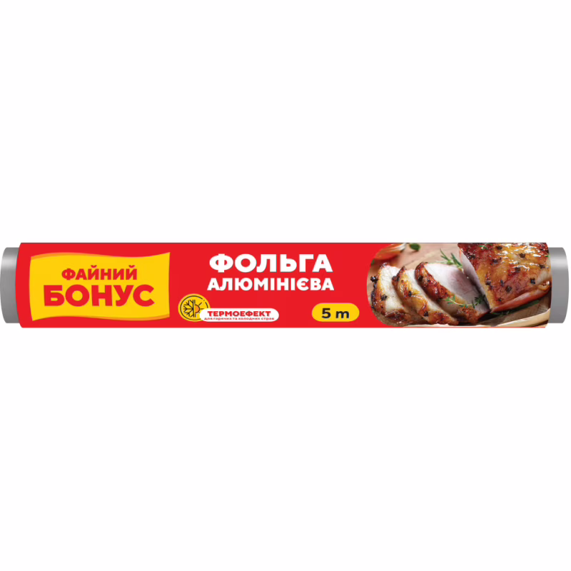 Фольга алюминиевая Бонус 5 м (4820048487788)
