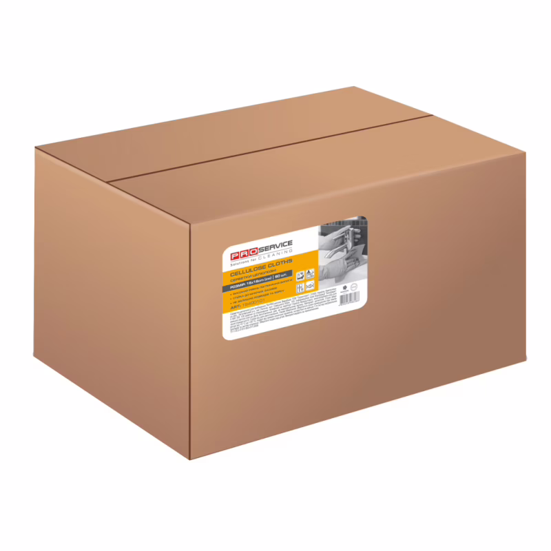 Салфетки для уборки PRO service целлюлозные Желтые 60 шт. (4820048486286)