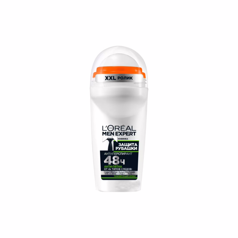 Антиперспирант L'Oreal Paris Men Expert Защита рубашки роликовый 50 мл (3600523594085)