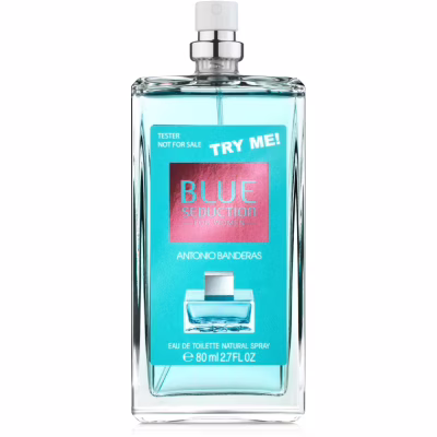 Туалетна вода Banderas Blue Seduction For Women тестер 80 мл (8411061982082)