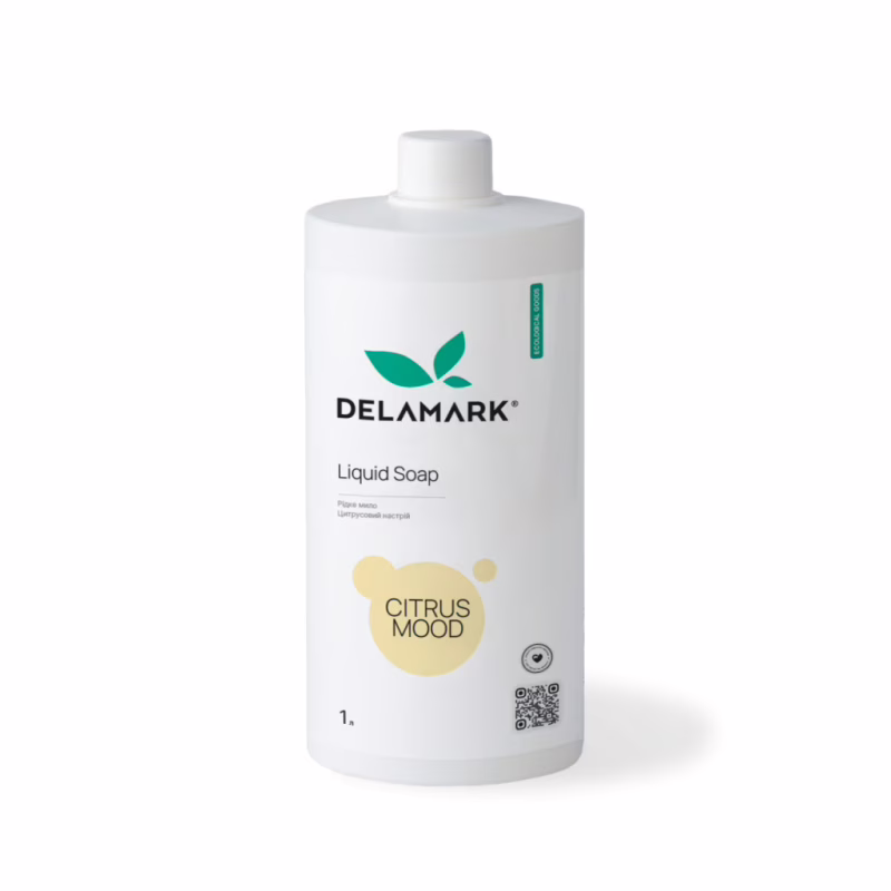 Жидкое мыло DeLaMark Цитрусовое настроение 1 л (4820152331922)