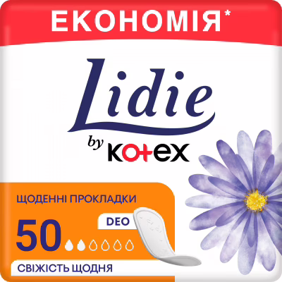 Ежедневные прокладки Lidie Deo Normal 50 шт. (5029053540214)