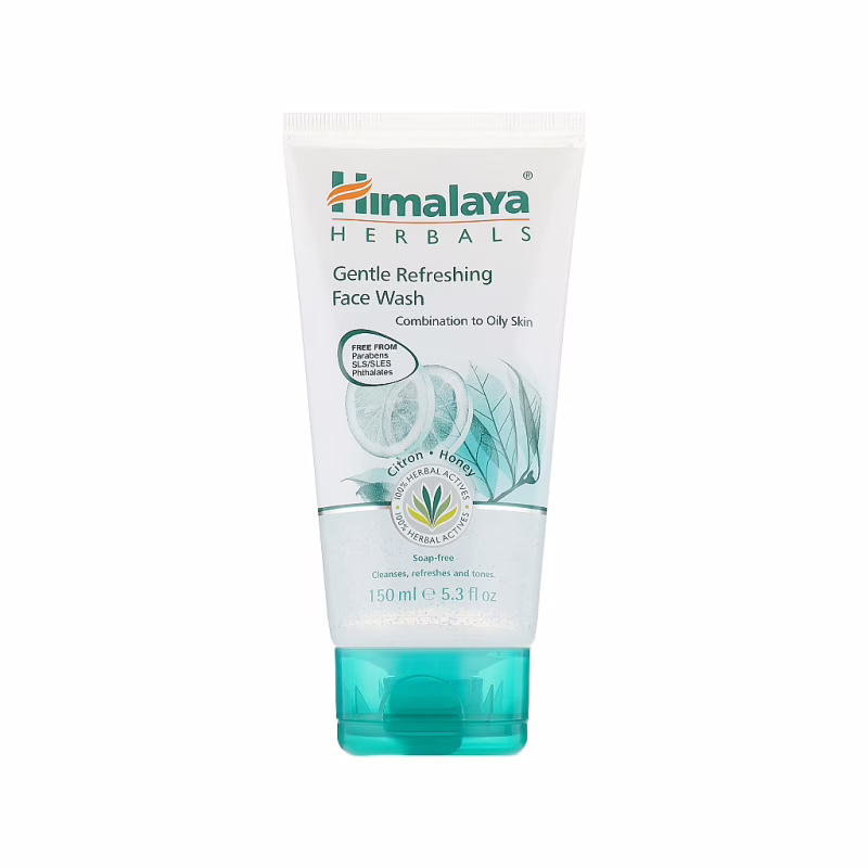 Гель для вмивання Himalaya Herbals контроль блиску з лимоном 150 мл (8901138500061)