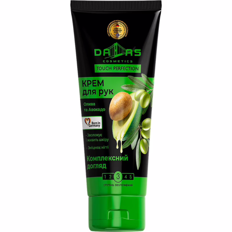 Крем для рук Dalas Cosmetics Олива и авокадо 75 мл (4260637729972)